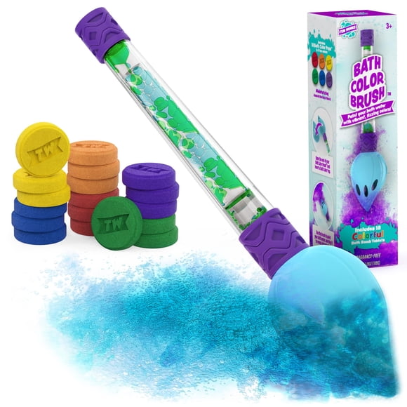 Set de brochas de baño Tub Works para niños, no tóxicas