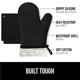 thumbnail image 2 of Juego de guantes y agarraderas para horno Gorilla Grip, silicona sin BPA, 2 of 9