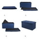 thumbnail image 4 of Puff Taburete Plegable Organizador Multifuncional 76cm X 38cm, 4 of 5