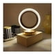 thumbnail image 2 of Lampara De Mesa Moderna Inalámbrica Usb Circulo Dorado, 2 of 3