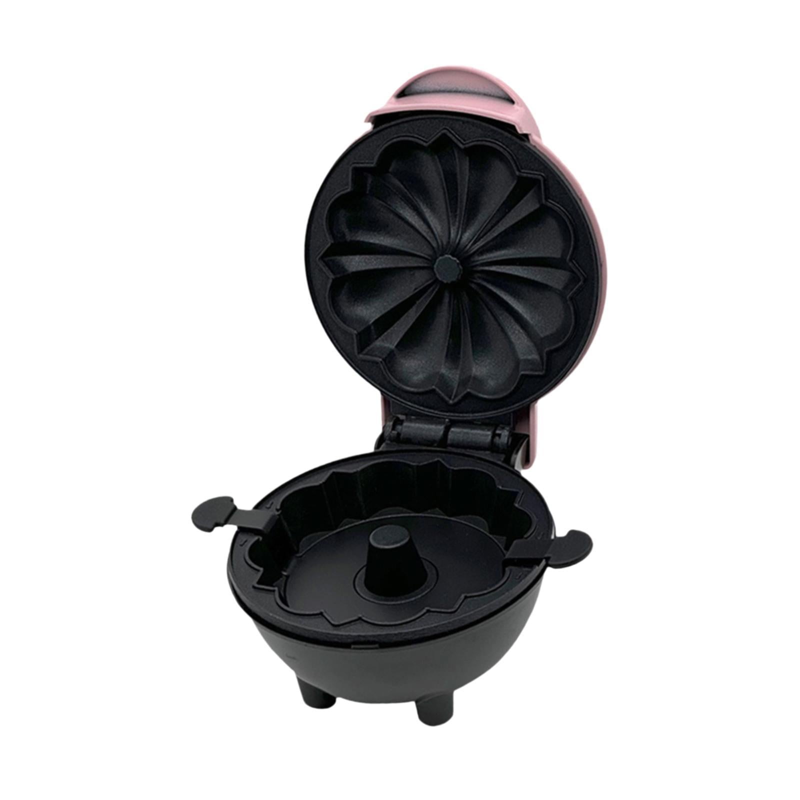Magideal - Máquina Para Hacer Mini Donas Máquina Para Hacer Donas Máquina Para Hacer Pasteles Fácil De Limpiar Máquina Portátil Para Hacer Donas Para Refrigerios Rosa