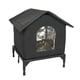 thumbnail image 1 of Casa Para Gatos Portátil E Impermeable Para Exteriores, Refugio Para Gatos Para El Patio Exterior En Invierno, Talla S, Color Negro, 1 of 5