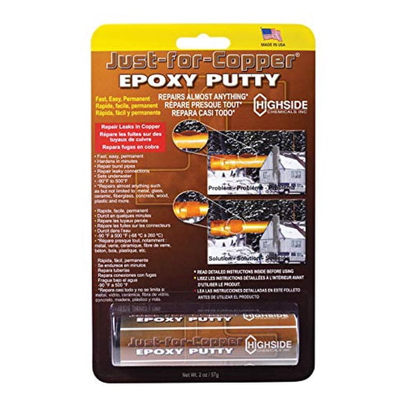Masilla epoxídica Jackson Industries solo para cobre JFC070