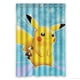 thumbnail image 1 of Cortina de ducha de Anime Pikachu Pokemon, juego de cortina de baño con ganchos, tamaño 48 x 72 pulgadas, 1 of 3