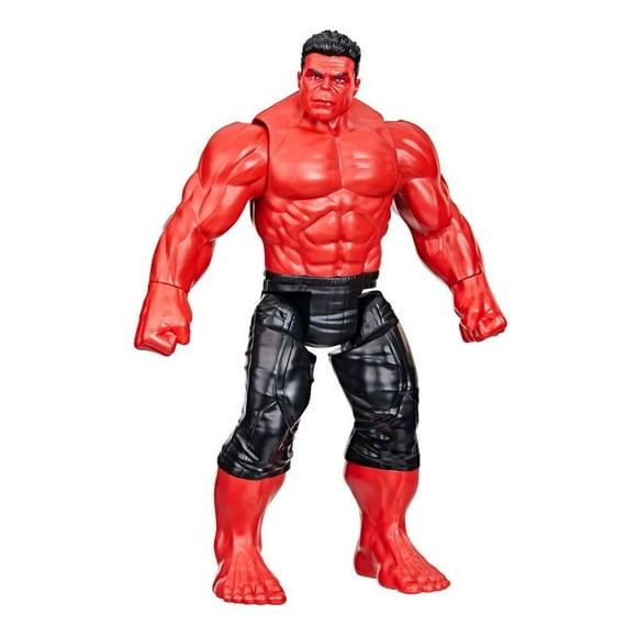 Figura de Acción Titan Hero Series Capitán América Brave New World Hulk Rojo