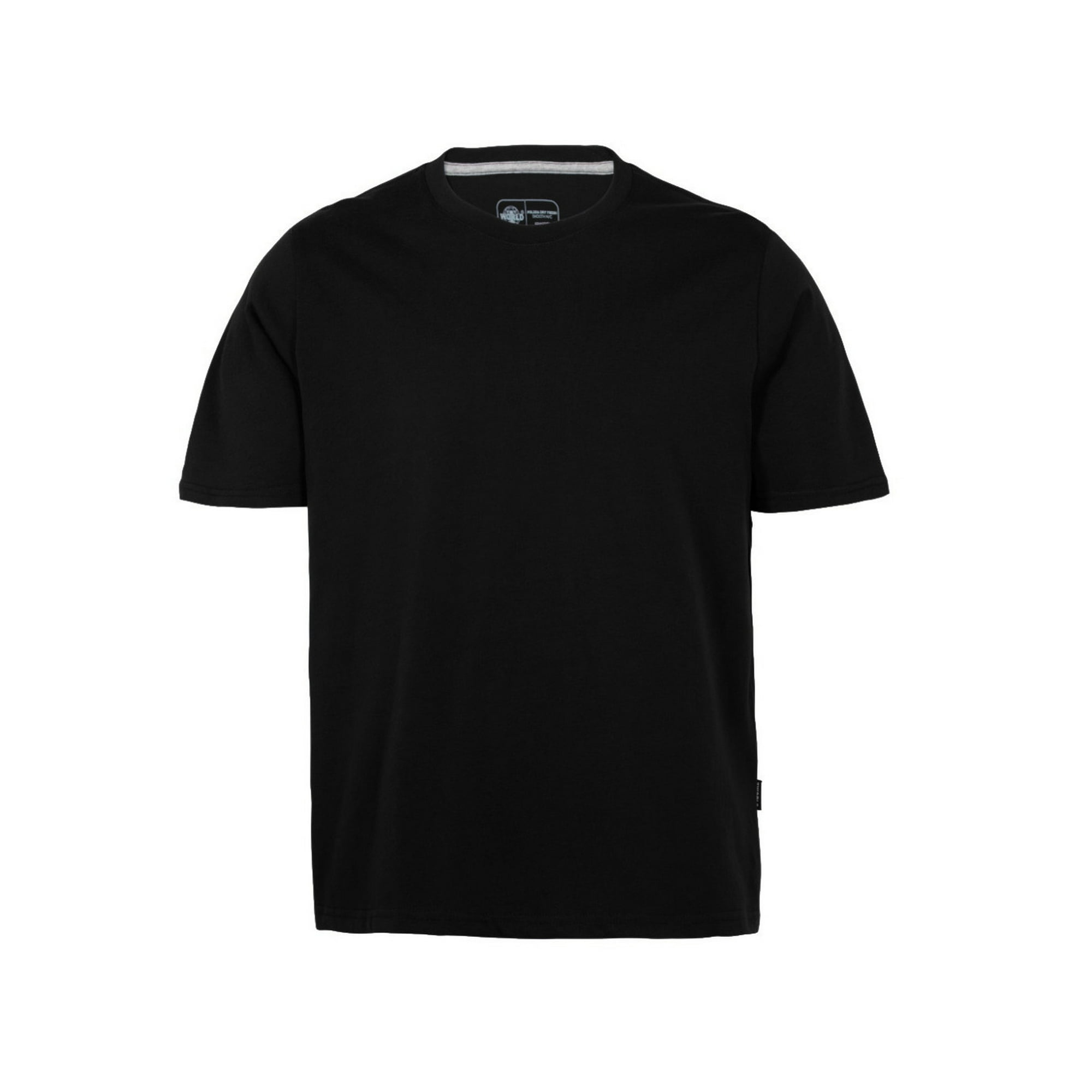 T-world - Polera Dryfresh Smooth® 60% Algodón M/c Hombre Negro