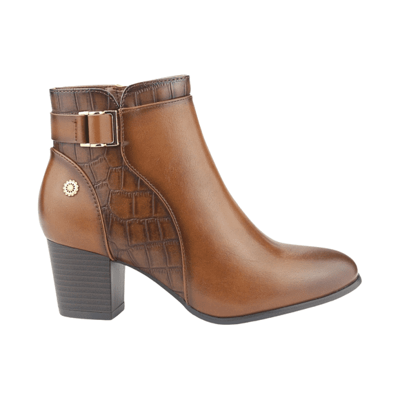 BOTINES CHALADA CAFÉ CASUAL MUJER | 46-COSTA-2 - Talla 39 CL / 25.5 CM