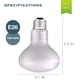 thumbnail image 4 of Bombilla de calor ReptiKing 75 W (2 unidades) luz diurna 120 V, 4 of 6