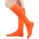 thumbnail image 1 of suxuMhao Calcetas hasta la Rodilla, 3 Pares Calcetas de Color Sólido Calcetas Largas Calcetas Tejidas hasta la Rodilla Calcetas Cómodas para Uso Diario y Combinación de Atuendos, Talla Única Que Se, 1 of 2