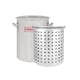 thumbnail image 1 of Olla de gran capacidad Concord Cookware 36 cuartos (34 L) de acero inoxidable, 1 of 6