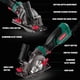 thumbnail image 2 of Minisierra circular HYCHIKA, 6.2 A, 3500 RPM, 3 hojas, 4-1/2 pulgadas 1-7/8 pulgadas, 2 of 7