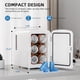 thumbnail image 2 of Refrigerador compacto, portátil eléctrico, mini refrigerador de 4 litros, 2 of 4