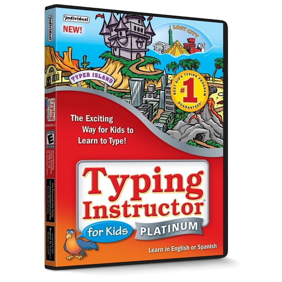 Software Individual Instructor de Mecanografía para Niños Platinum 5