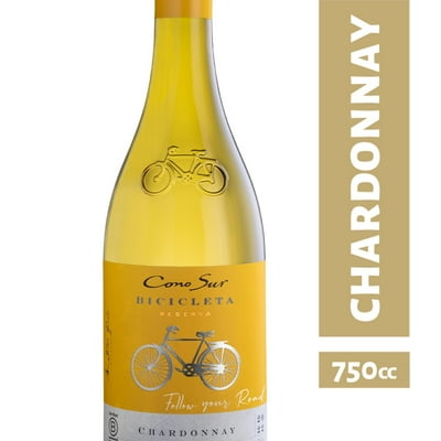 Vino Blanco Chardonnay Botella  Cono Sur