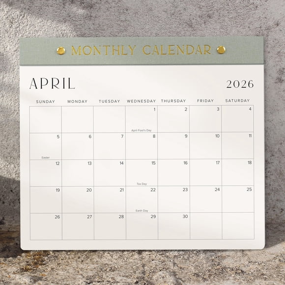 Calendario magnético para nevera ZICOTO 2026-2027 29x26 cm