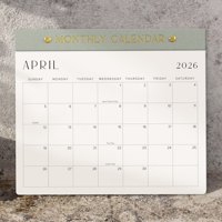 Calendario Magnético Para Nevera Zicoto 2026-2027 29X26 Cm