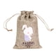 thumbnail image 3 of Bolsa Con Cordón Bolsa De Papel De Regalo Para Dulces Bolsa De Dulces De Pascua Para Baby Shower Cumpleaños Estilo C, 3 of 3