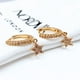 thumbnail image 2 of Aros Argollas, Dijes de Estrellas, Circonitas y Plata 925 enchapados en Oro 24k, 2 of 4
