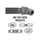 thumbnail image 2 of Street Elbow LDR Industries, 0,6 cm, acabado negro, 2 of 5
