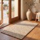 thumbnail image 1 of Alfombra SAFAVIEH 64 cm x 91 cm de lana Beige NAT620B, 1 of 6