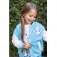 thumbnail image 2 of Chaqueta Disney Frozen Elsa, forro polar para niña, modelo Varsity 4-5T, 2 of 7