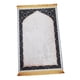 thumbnail image 3 of Alfombra De Oración Tradicional Alfombras Antideslizantes Para Cafetería Sala De Estar Ramadán Regalo Blanco, 3 of 5