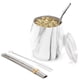 thumbnail image 1 of Kit de Mate con Bombilla BALIBETOV 240mL 5 piezas Mármol, 1 of 7