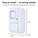 thumbnail image 2 of Alarma de puerta y ventana GE Personal Security, paquete de 4 unidades, color blanco, 2 of 6