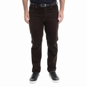 Kotting - Pantalón Cotelé Café Oscuro