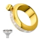 thumbnail image 2 of Frasco brazalete de acero inoxidable 304 hecho a mano con embudo en caja de regalo para mujeres, niñas, bailes, cumpleaños, fiestas, clubes y bares, 3.5 oz, 2 of 8