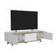 thumbnail image 4 of Rack Tv 80" 2 Puertas 1 Cajon Blanco Y Cafe Claro, 4 of 6