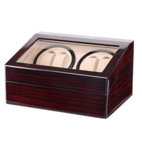 Ioensy - Caja De Reloj Mecánica, Agitador De 4 + 6 Ranuras Para Colección Doméstica, Regalo De Cumpleaños