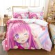 thumbnail image 1 of Cupids Chocolates Bedding Set Duvet Cover Bed Set Quilt Cover Pillowcase Comforter Size Boys Adult Bed Sheets, 1 of 5