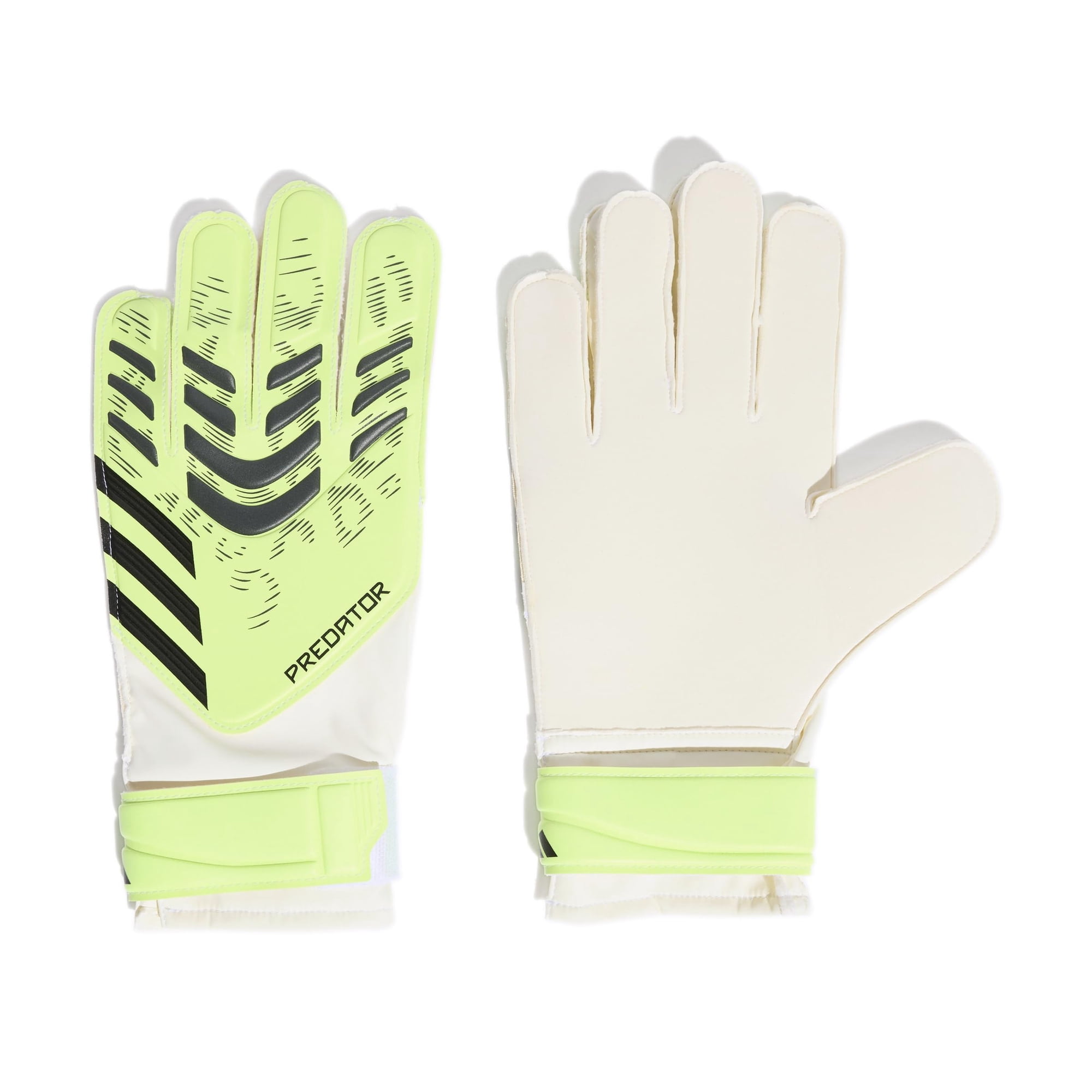 Guantes De Portero De Fútbol Adidas Predator Training Lucid Lemon 11