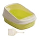 thumbnail image 4 of Cajas De Arena Para Gatos Grandes, Con Bordes Altos, Para Gatos Pequeños Y Grandes, XL Verde, 4 of 5