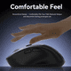 thumbnail image 4 of Mouse Veggieg G880 Inalámbrico Conexión 2.4 Ghz + Bluetooth Gris/negro, 4 of 7