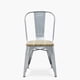 thumbnail image 1 of Silla Tolix Madera Plata, 1 of 5