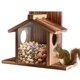 thumbnail image 1 of Alimentador para Ardillas Gnodry 33 cm Madera de Pino Beige Marrón, 1 of 7