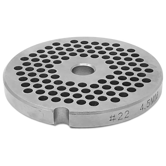 Placa para Picadora de Carne Tesor #22 Acero Inoxidable 3/16"