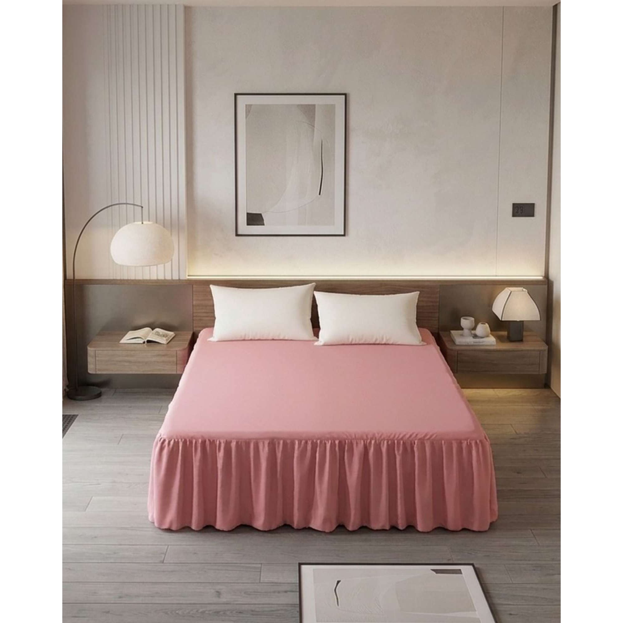 Mym Decohogar - Faldón De Cama Estilo Moderno Y Ajuste Perfecto King 180x200 Cm