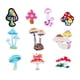 thumbnail image 4 of 10 piezas de parches de setas para planchar, parches de impresión de insignias, parches bordados, pegatinas de tela para sombrero, manualidades, bolsa, 4 of 5