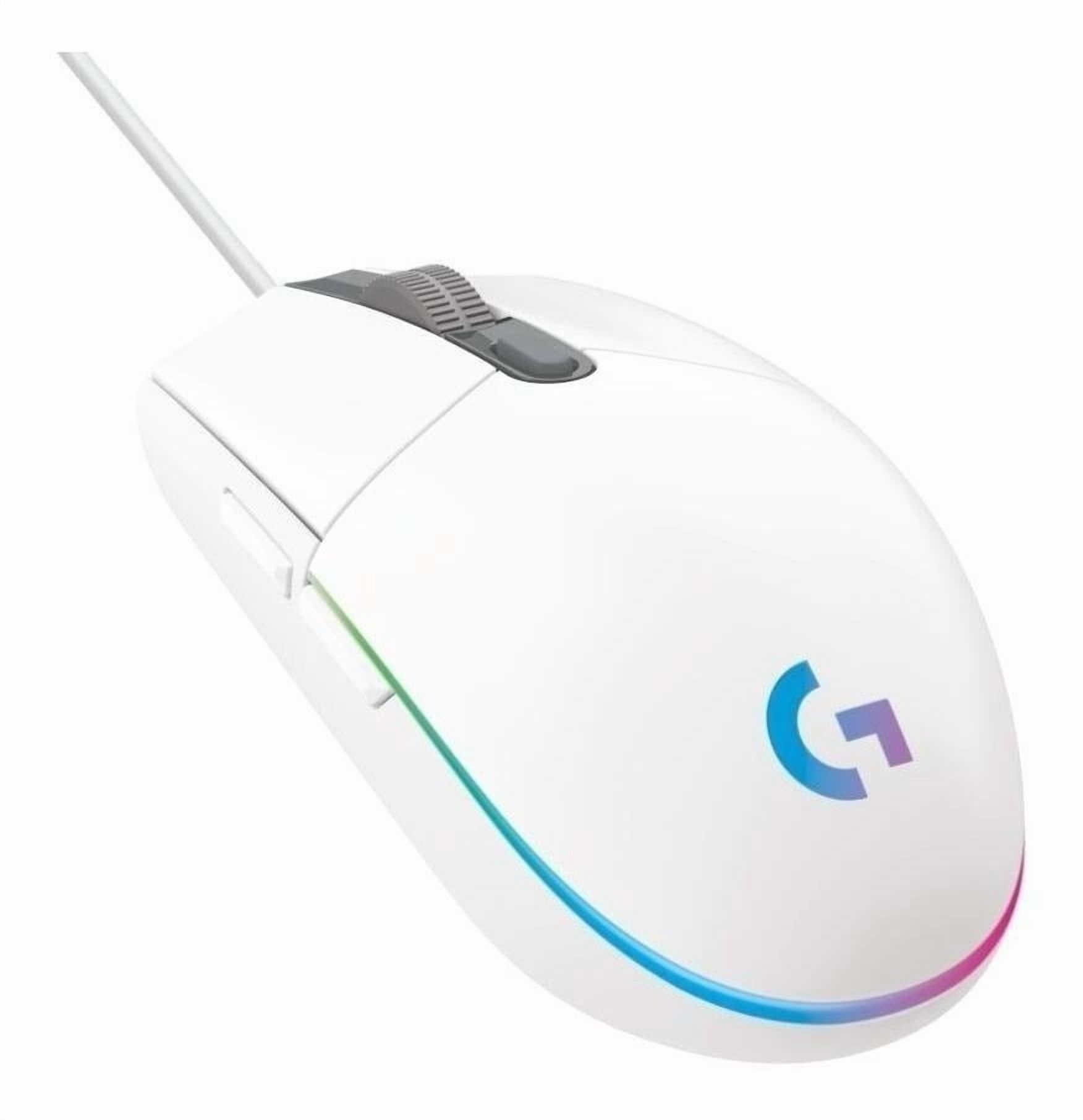 Mouse Gamer Logitech G203 Lightsync Blanco