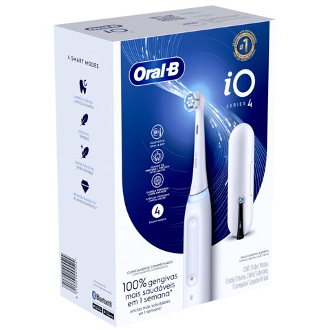 Oral B - Cepillo De Dientes Eléctrico Io 4 + 2 Repuestos