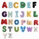 thumbnail image 2 of Juego de 26 Almohadas de Alfabeto de Felpa Suave, Juguetes de Letras Rellenas Coloridas de la a a la Z para Aprendizaje y Decoración, Cojines Lindos y Abrazables para Dormitorio y Sala de Juegos, 2 of 10