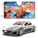 thumbnail image 1 of Hércules Parasol para Parabrisas Delantero Protector Plegable, Visera Solar para Auto Bloquea Rayos UV Mantiene tu Vehículo Fresco140cm*76cm, 1 of 6