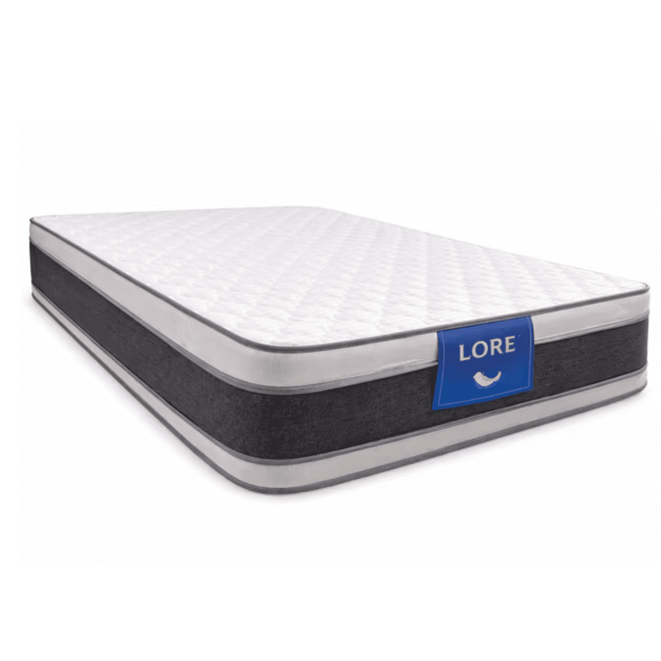 Colchón 2 Plazas De Doble Pilo Lore / Máximo Confort + Resorte Pocket 190x150x36