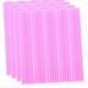 thumbnail image 2 of 100 Pajitas De Plástico Desechables De Color Rosa Para Fiestas De Cumpleaños, Festivales Y Acampadas, 2 of 3