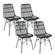 thumbnail image 1 of Pack 4 Sillas Grecia | Diseño en Rattan color Negro, 1 of 8