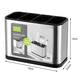 thumbnail image 2 of Organizador Escurridor Utensilios Cubiertos Acero Inoxidable, 2 of 6