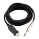 thumbnail image 1 of Cable De Audio Para Guitarra, Interfaz USB De 10 Pies Macho A Conector Mono Macho De 1/4 Pulgada Y 6,35 Mm, 1 of 5